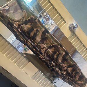 VENUS Camouflage Maxi Dress